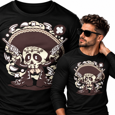 LONGSLEEVE ANIMOWANY  MARIACHI GUNNER